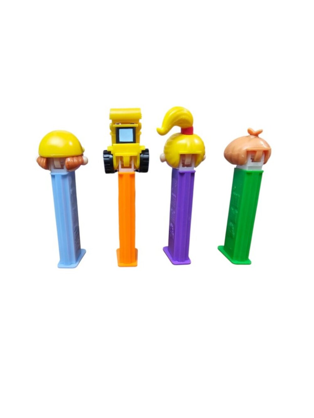 Bob The Builder Pez Dispensers Wendy, Bob, Spud, & Scoop Lot Of 4 - Picture 3 of 4